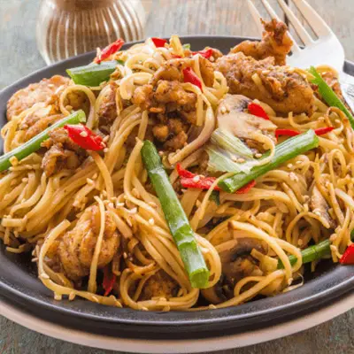 Egg Chicken Noodles
